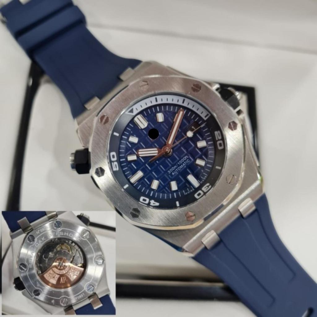 The Luxe Watch232 Jam Tangan Pria Mewah Royal Oak Offshore Diver Box Automatic Men Watch