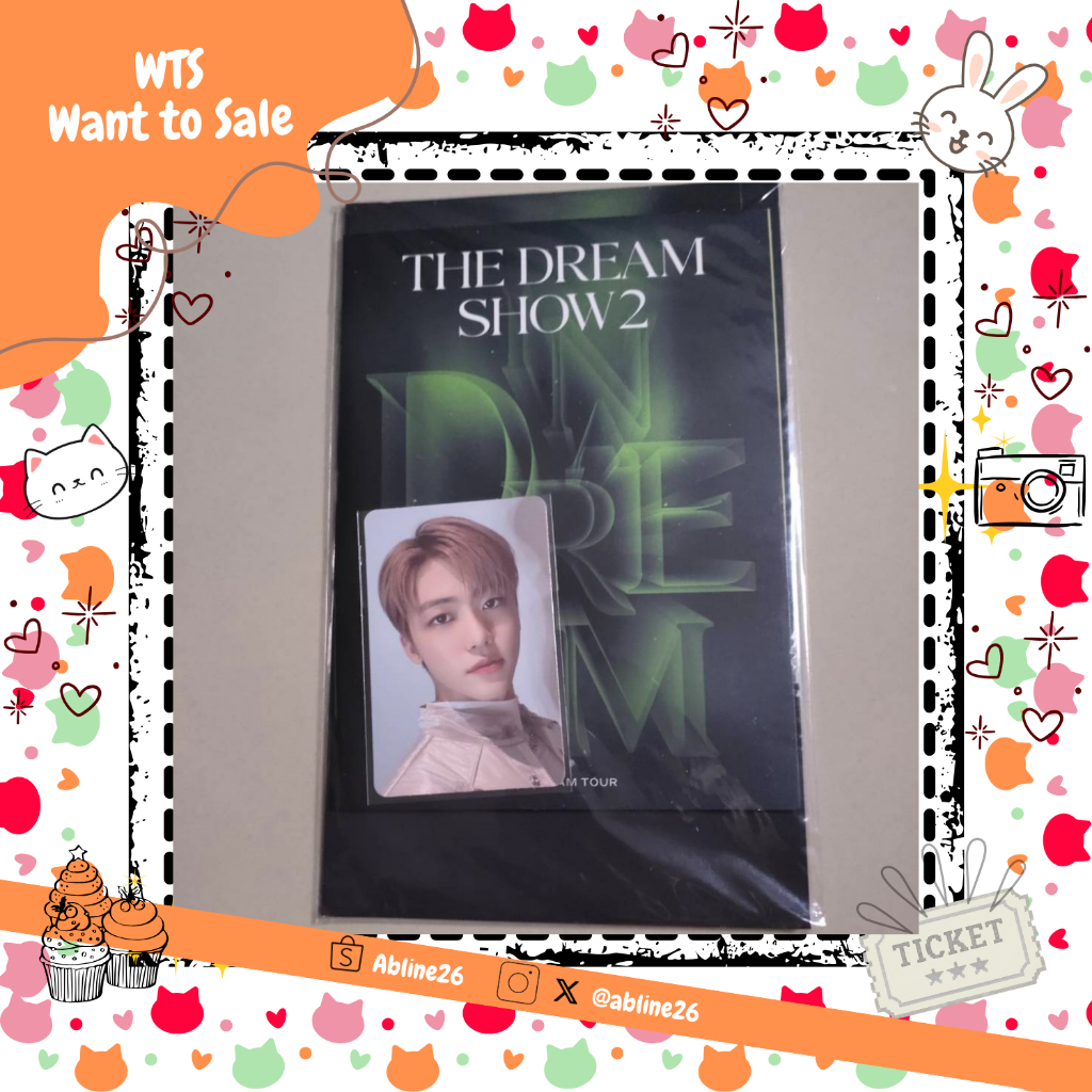 PC Official Jaemin THE DREAM SHOW2 : In A DREAM SPECIAL AR TICKET SET
