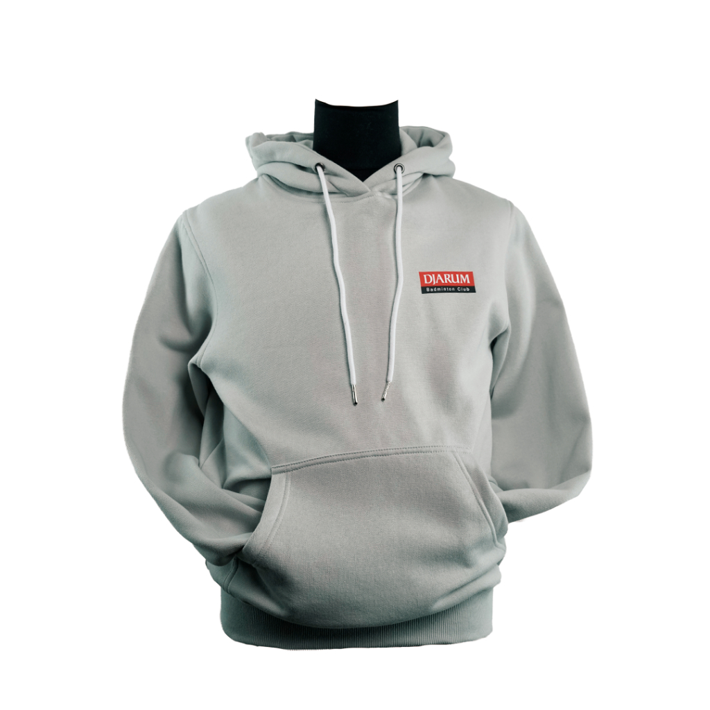 Hoodie Birdie Gray OS PB Djarum – Bahan Tebal & Nyaman