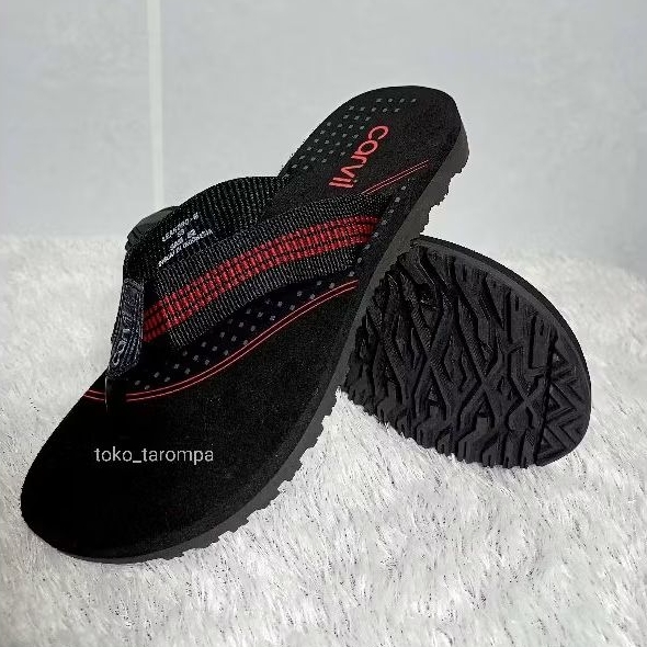 sendal jepit carvil pria anti slip carvil original 100%