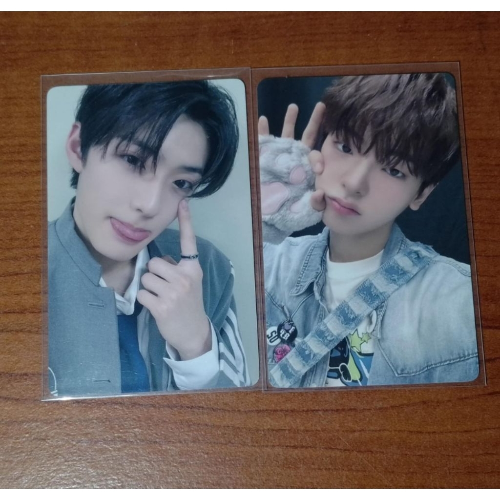 PHOTOCARD OFFICIAL ALPHA DRIVE ONE BOYS 2 PLANET WOOJIN SANGHYEON