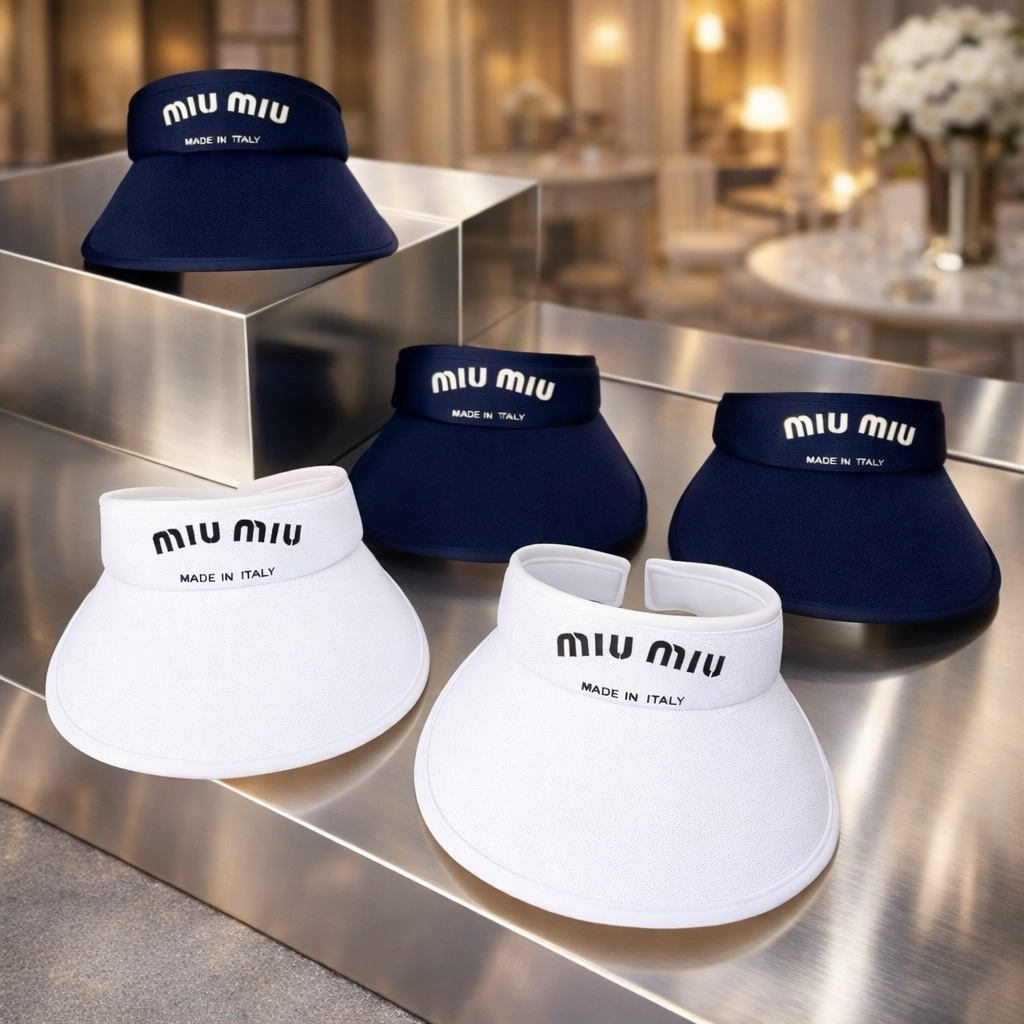 Topi Visor MIU Golf Padel Senam Zumba Bando Import Wanita Premium