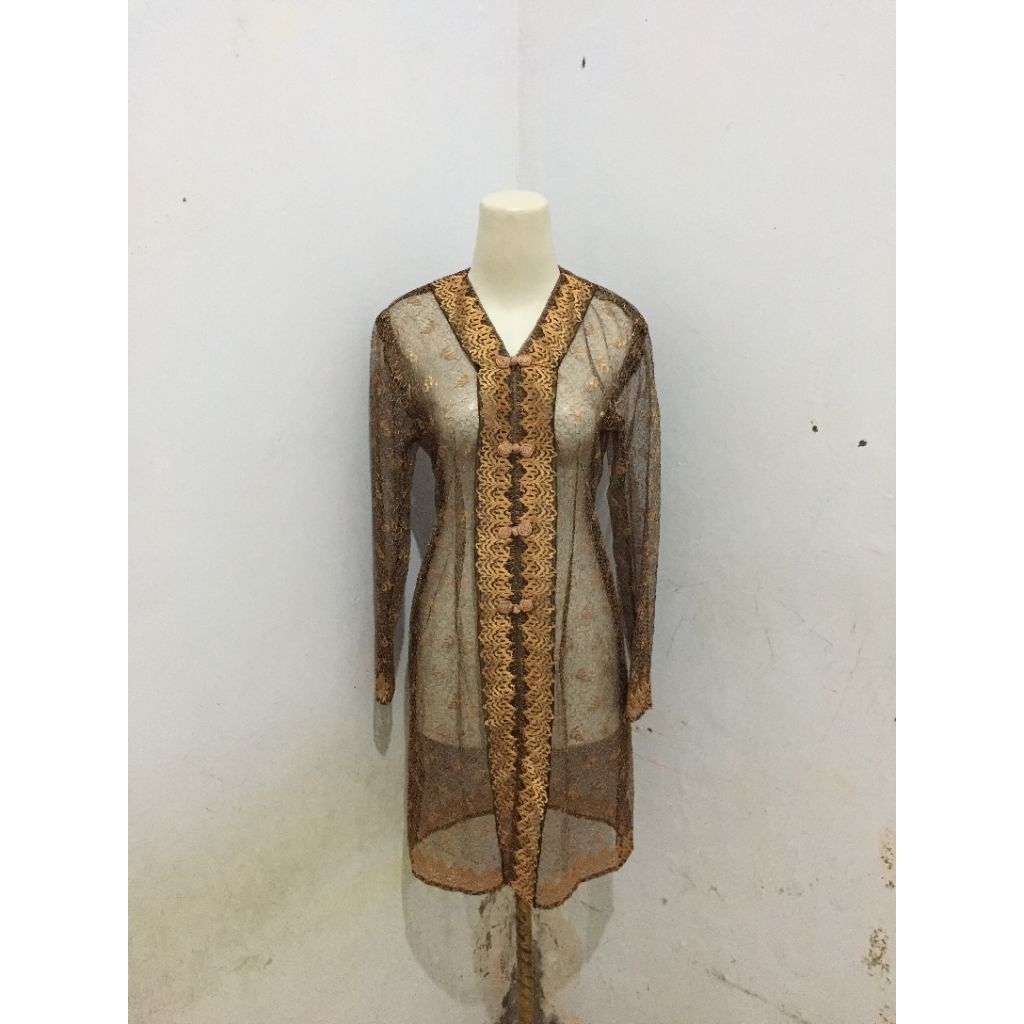 [preloved] kebaya jadul rosegold