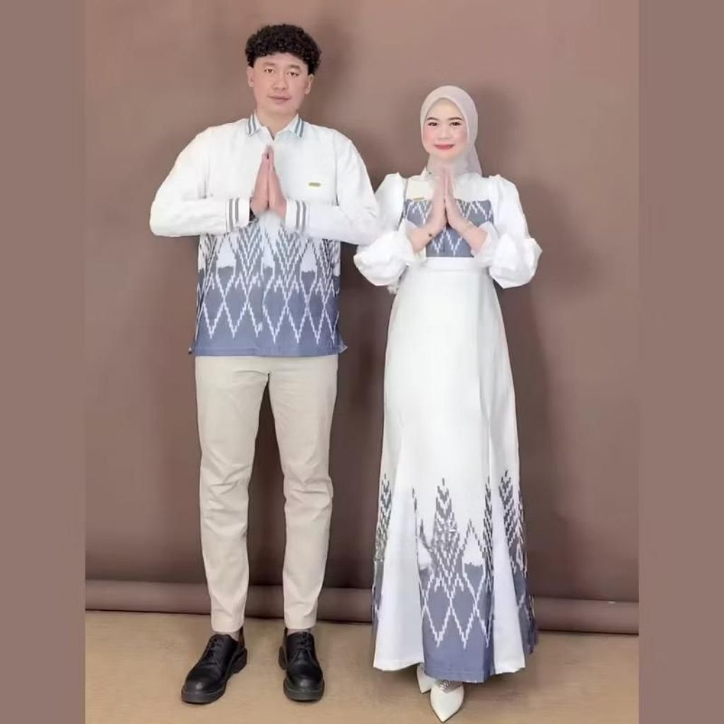 TENUN IKAT - MAYA DRESS TENUN SERIES - BAJU TENUN COUPLE