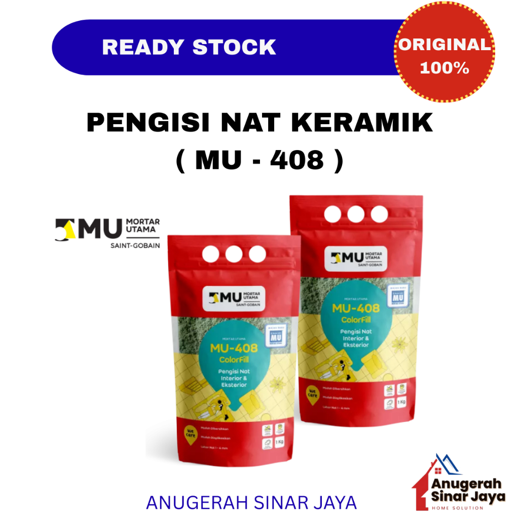 OKER SEMEN WARNA UNTUK NAT KERAMIK MU