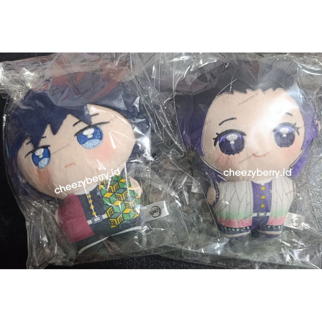 Ponystep Ponistep Demon Slayer Chibi Plush Giyu Tomioka Shinobu Kocho | Boneka Keychain Giyu Shinobu