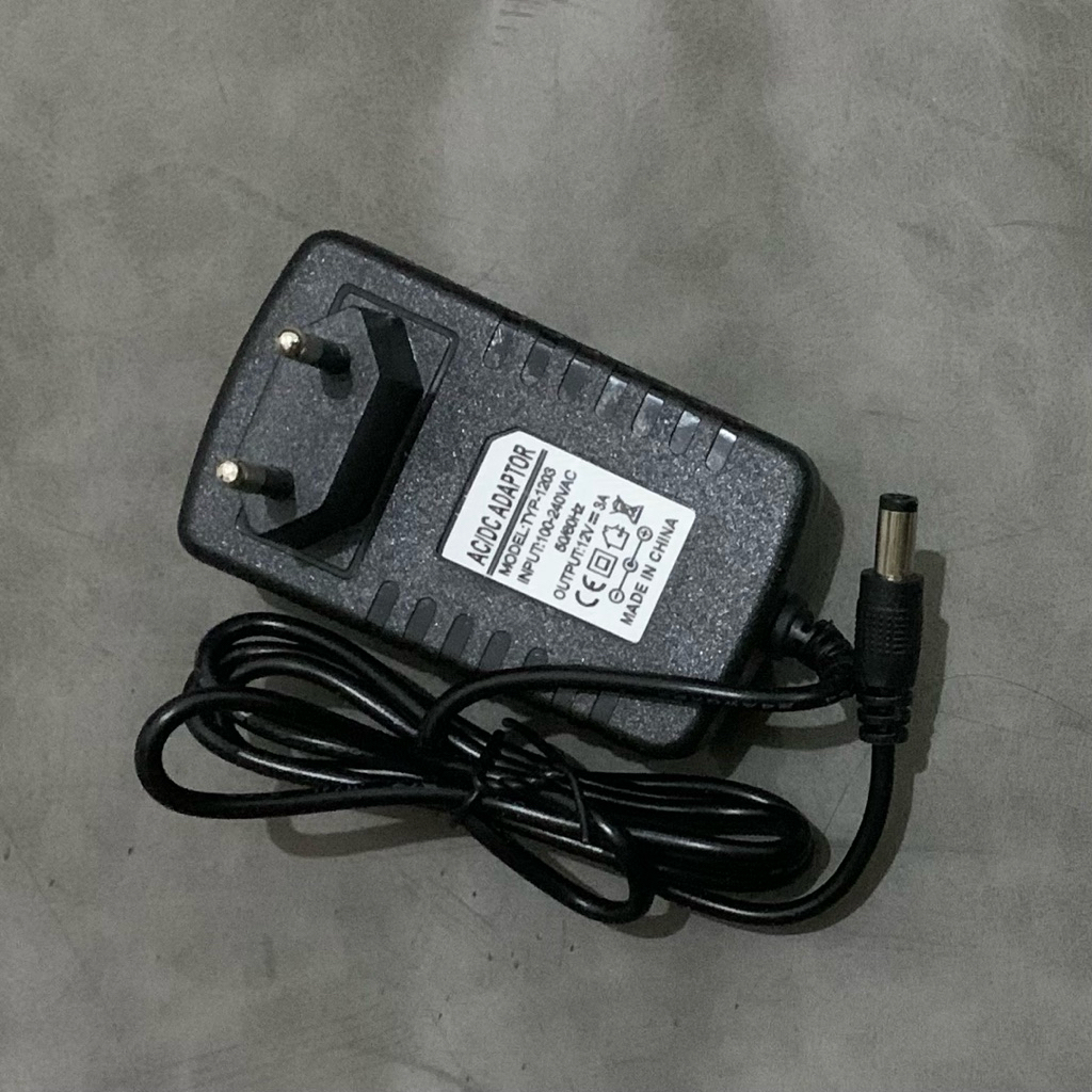 Adaptor DC 12V/3A AC 100-240V 50/60Hz