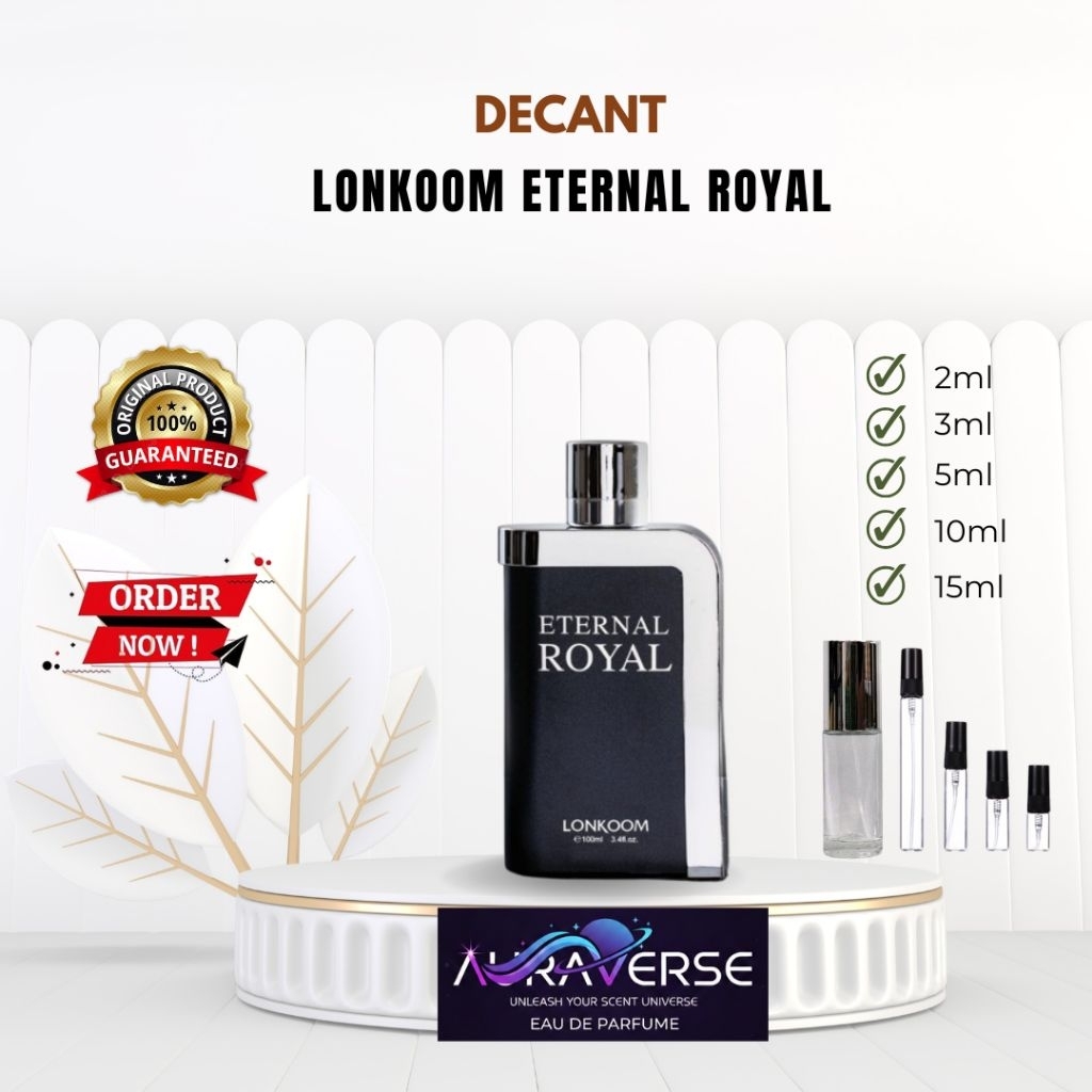 Parfum Lonkom-Eternal Royal-DECANT MURNI 100%