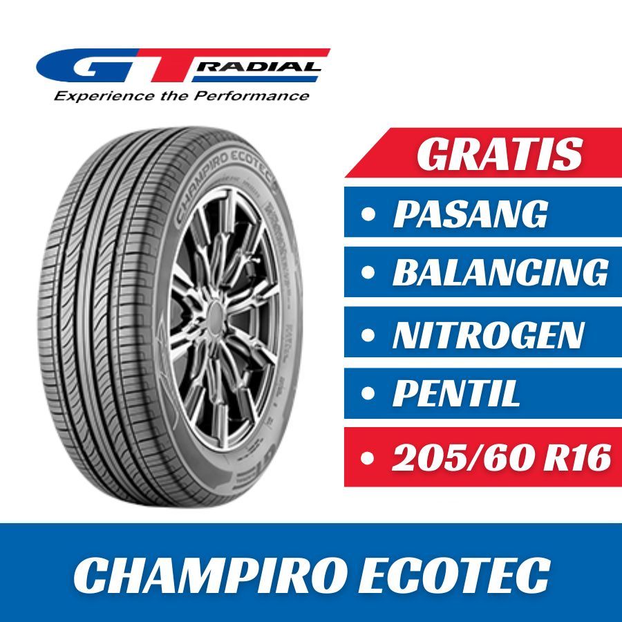 Ban GT Radial CHAMPIRO ECOTEC 205/60 R16