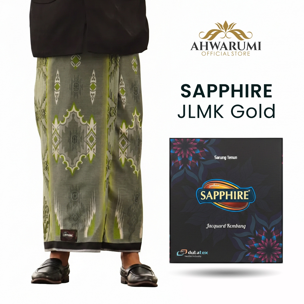 Ahwarumi - Sarung Sapphire JLMK Gold