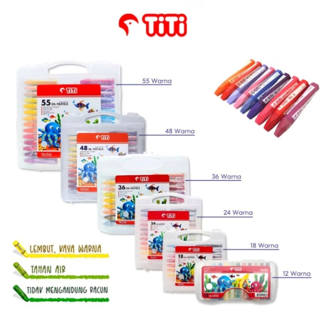Crayon TITI 24 Warna