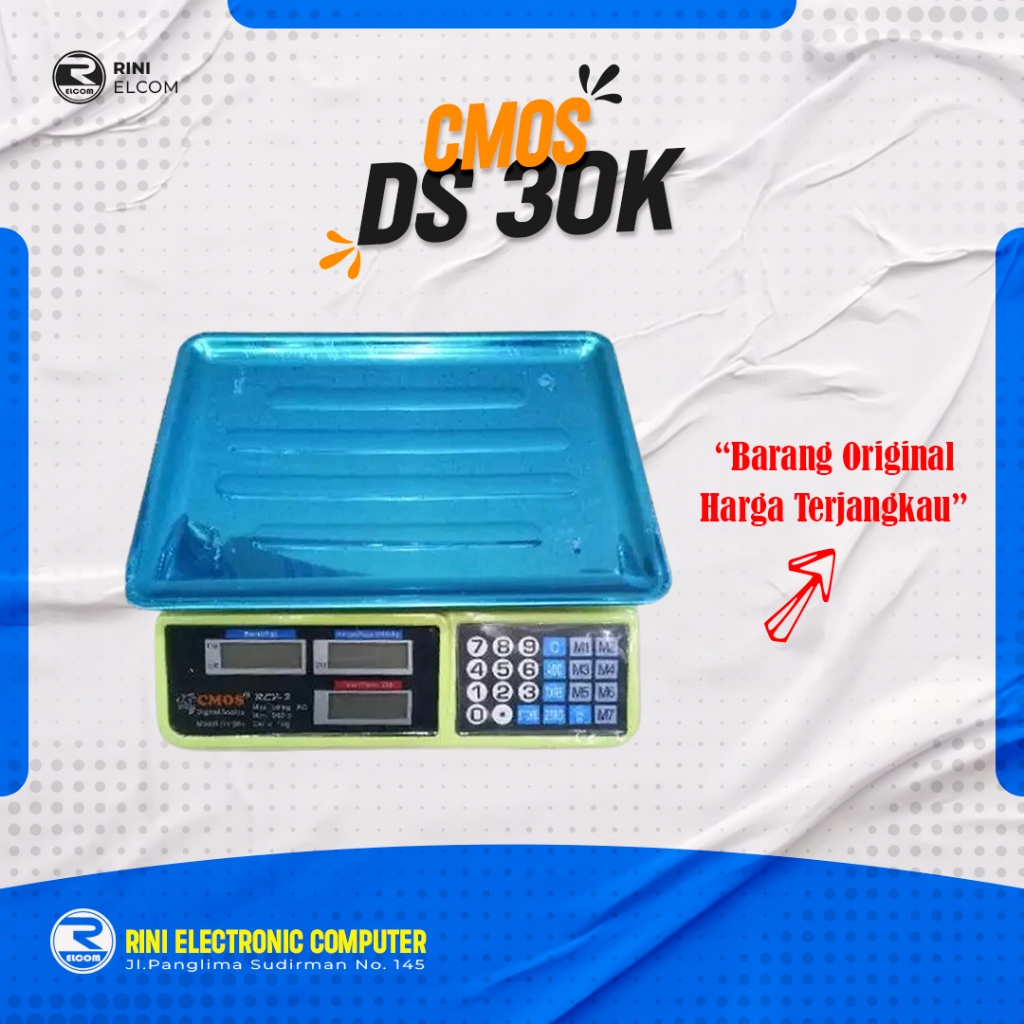 Timbangan Cmos DS-30K  Timbangan Digital Duduk