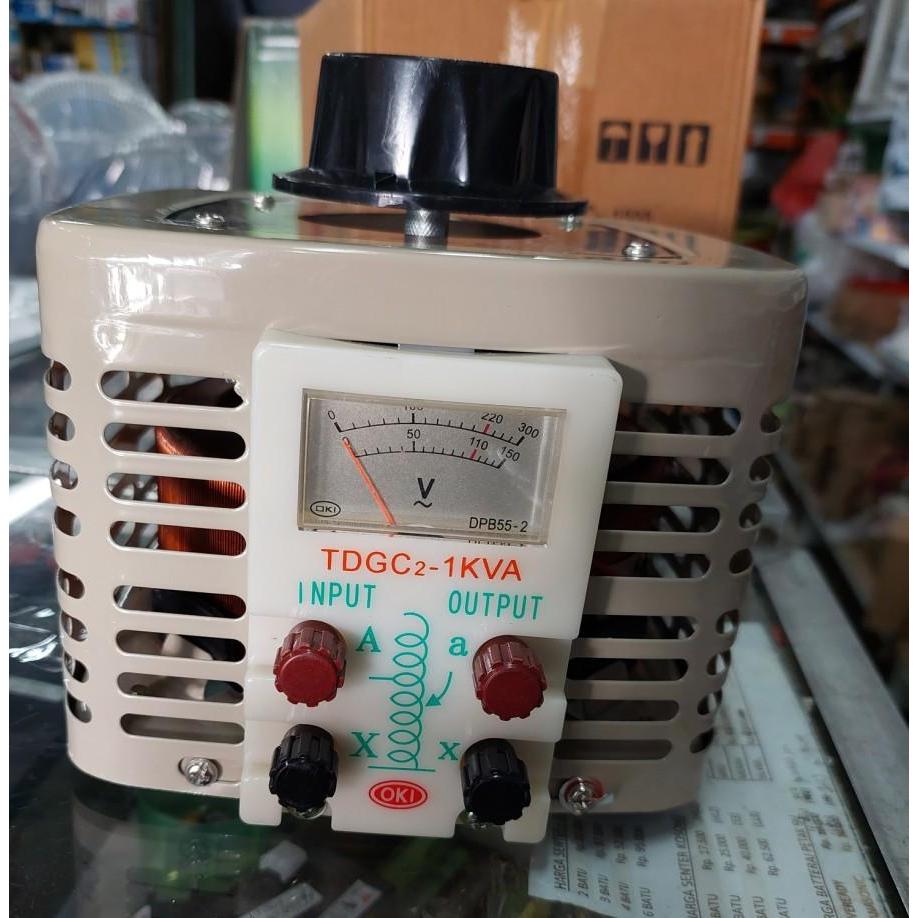 Transformer Slide regulator OKI 1000 VA 1000W TDGC2-1KVA
