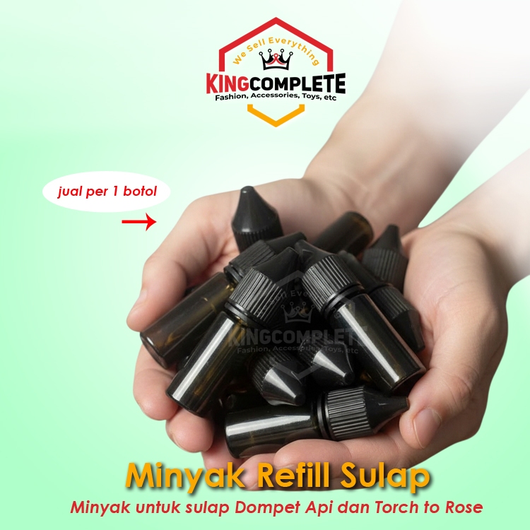 Minyak Zippo untuk sulap Torch to rose dan Dompet api