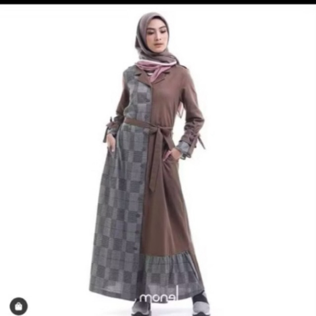 Preloved Dress Monel Tartan