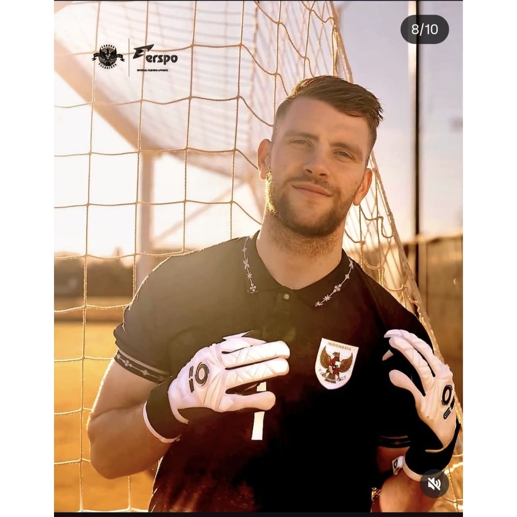 Jersey Timnas Indonesia GK, LS, PI, BNWT