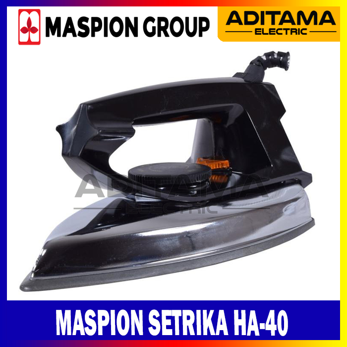 MASPION DRY IRON HA-40 / SETRIKA MASPION HA40 HA 40