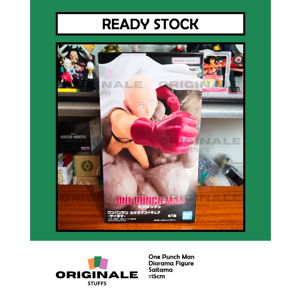 Banpresto One Punch Man Diorama Figure Saitama Figure Japver Original