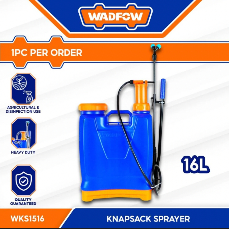 [WKS1516] WADFOW Sprayer Listrik 16 Liter Semprot Pertanian Ransel Alat Semprot Pertanian Tanaman Sp