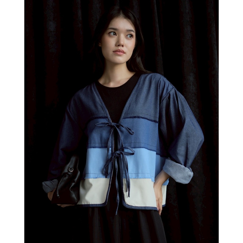 Myrubylicious GIZA DENIM OUTER | OUTER SOFT DENIM | OUTER WANITA KASUAL