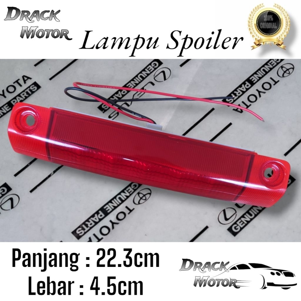 Lampu Spoiler Bagasi Belakang Avanza VVT-I Innova 2005-2016 Best Seller Termurah // LAMPU SPOILER BA