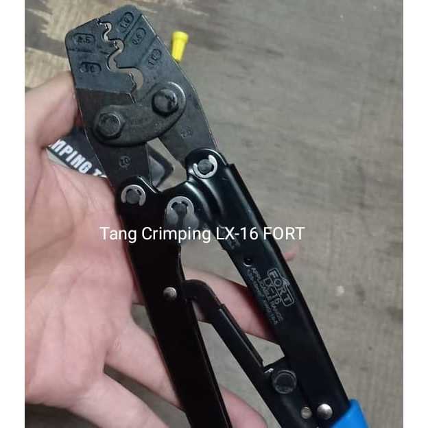 Tang SKUN LX-16 1.25-16mm Tool Krimping Pres Skun Ferrules FORT