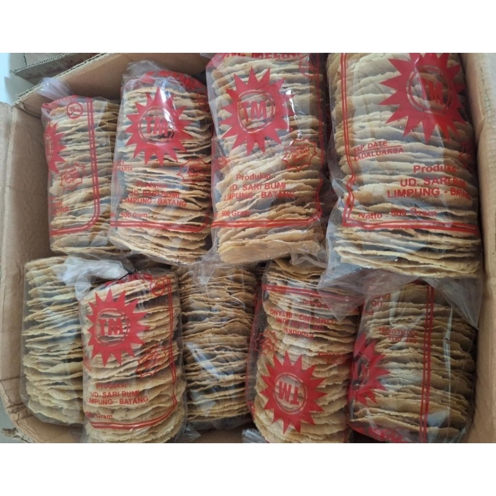 Emping Manis ukuran besar