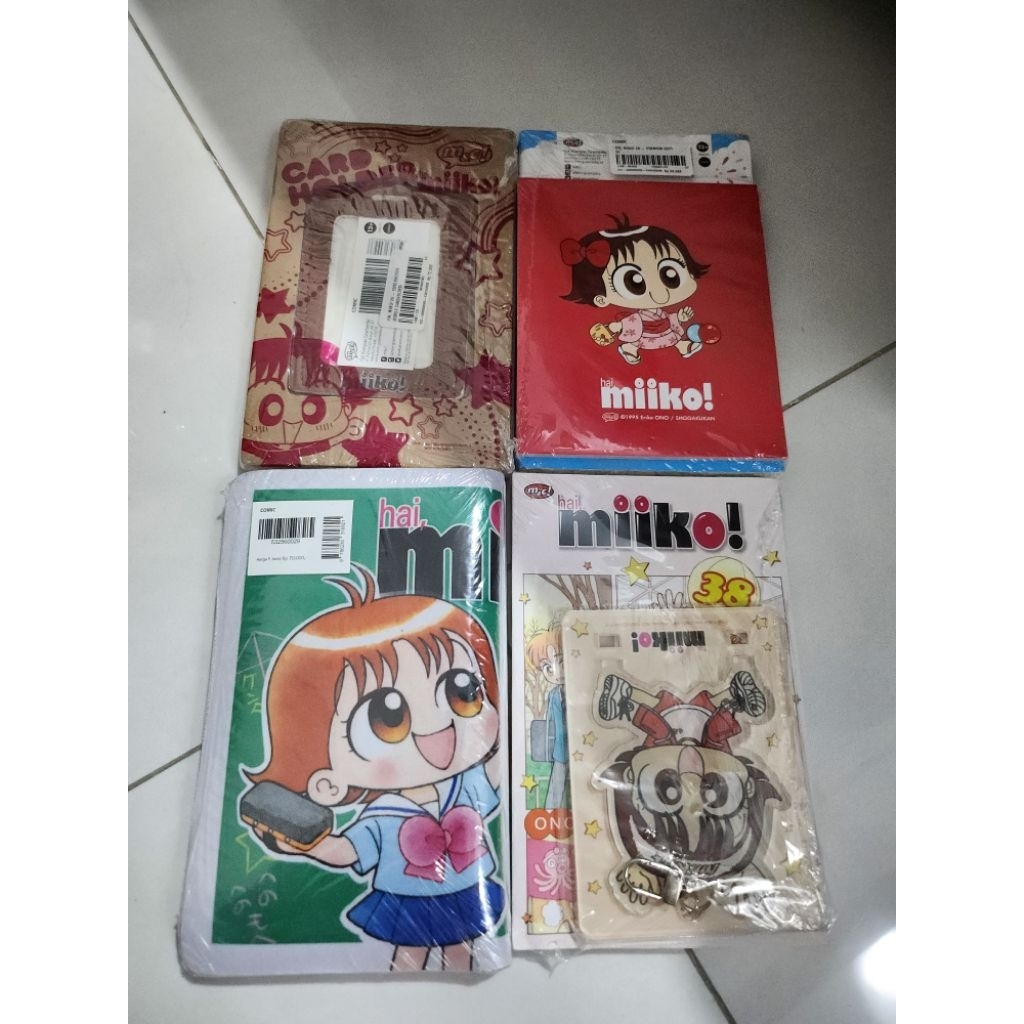 Komik Hai Miiko set vol 35-38 Premium segel ori Bahasa Indonesia m&c