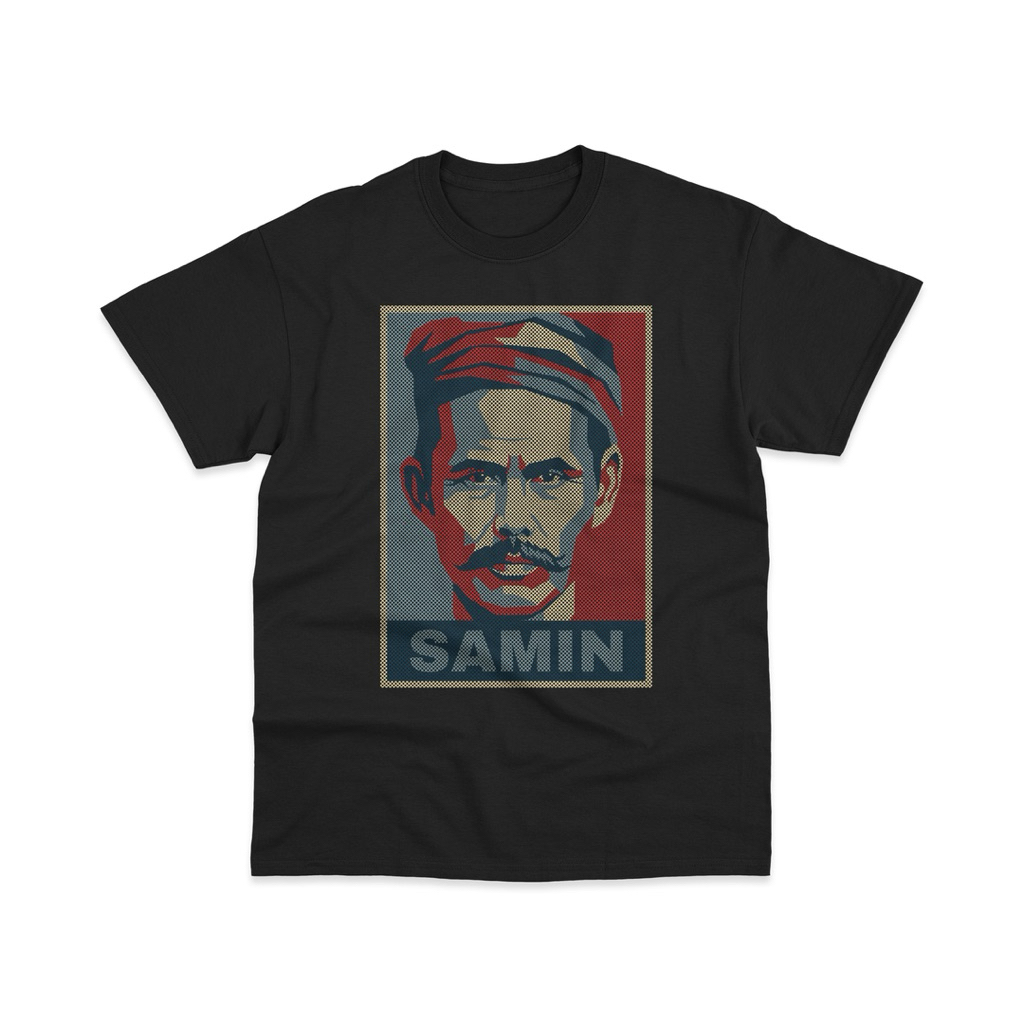 KAOS BAELOR "SAMIN" T-Shirt Pria/Wanita Black & White
