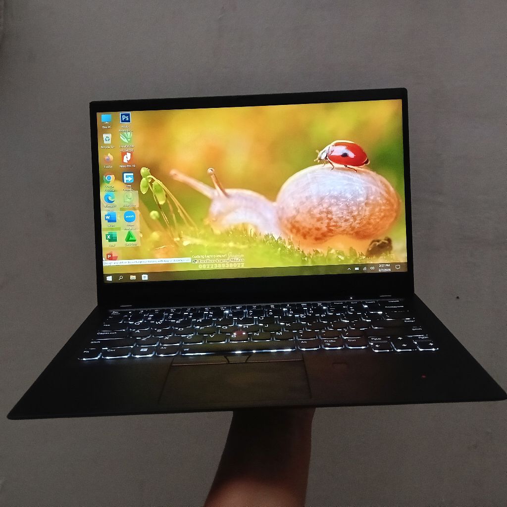 laptop Thinkpad X1 carbon gen 8 touchscreen