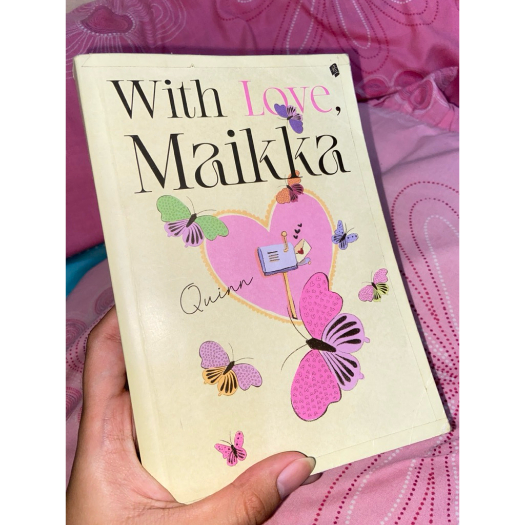 novel preloved with love maikka