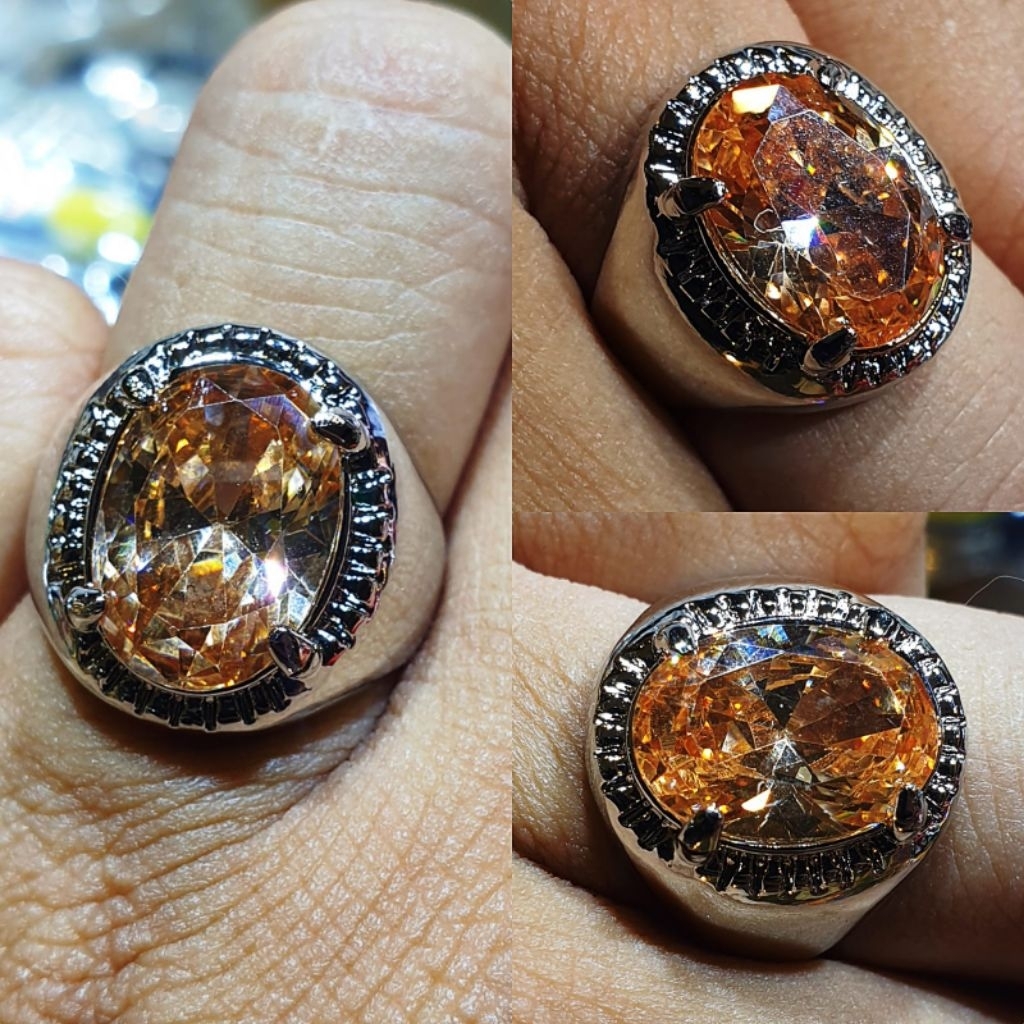 BATU CINCIN AKIK AMERICAN DIAMOND