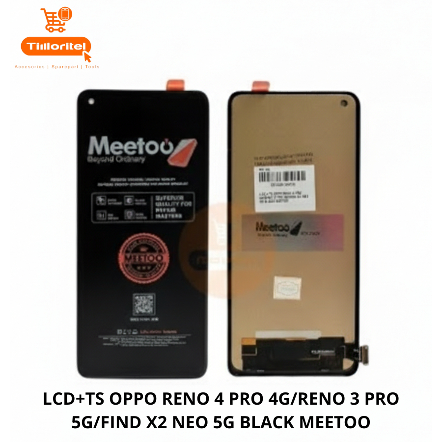 LCD+TS FOR OPPO RENO 4 PRO 4G/RENO 3 PRO 5G/FIND X2 NEO 5G BLACK MEETOO