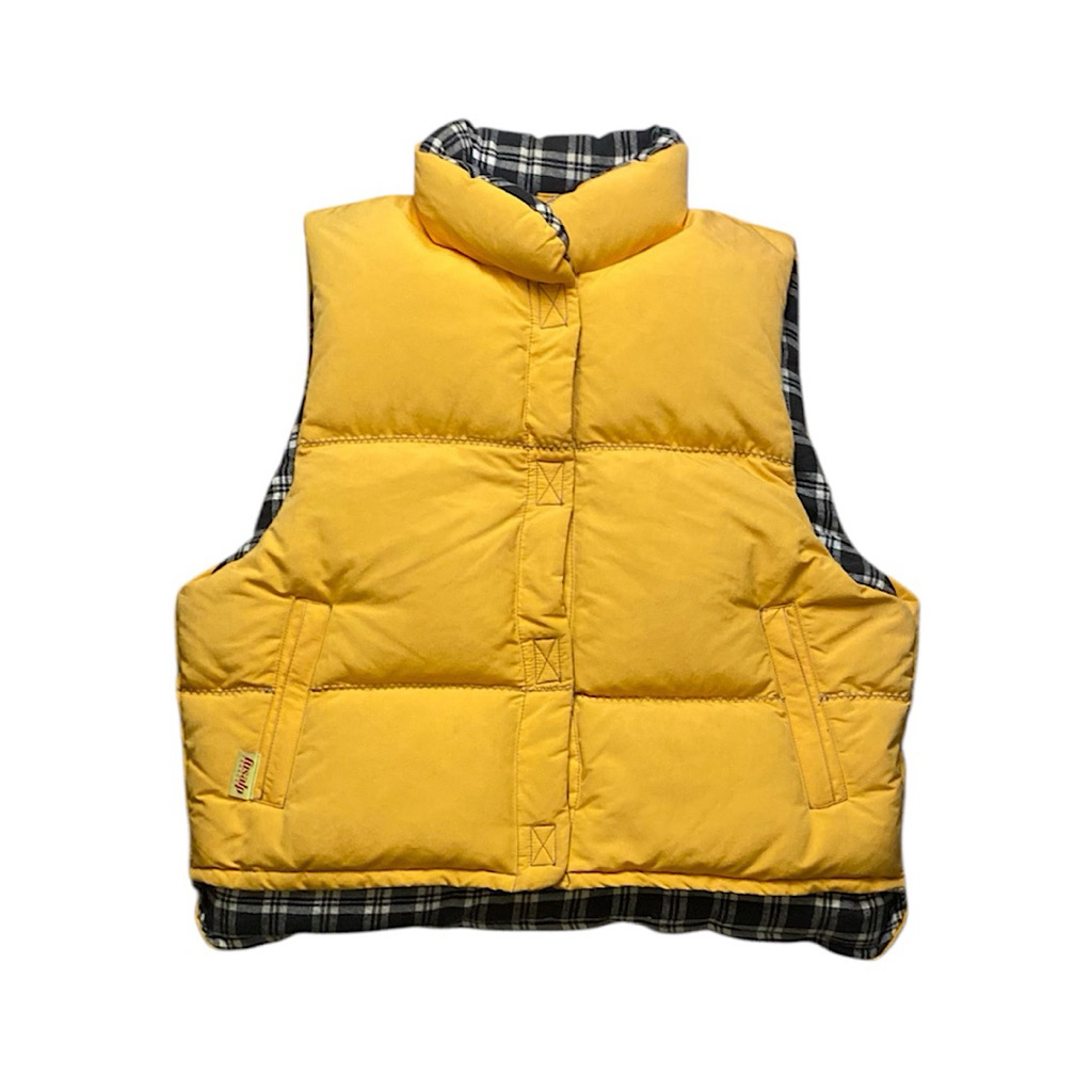 Vintage Fulsalp France goose down vest rompi bulu angsa second