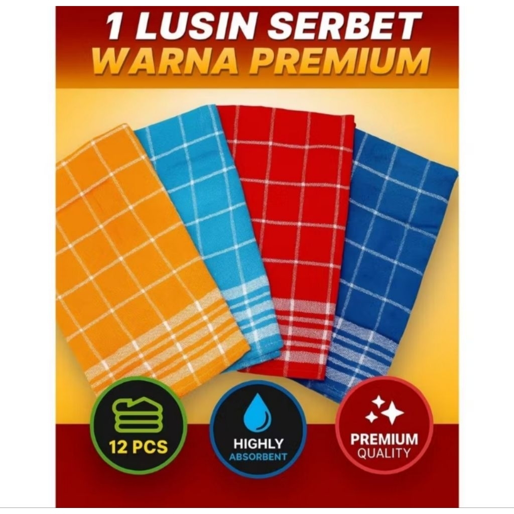 Serbet Lap Dapur Jumbo 1 Lusin