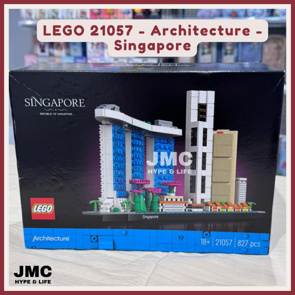 JMC HYPE (NEW SEALED) LEGO 21057 - Architecture - Singapore | Skyline Collection | Bricks | Blocks