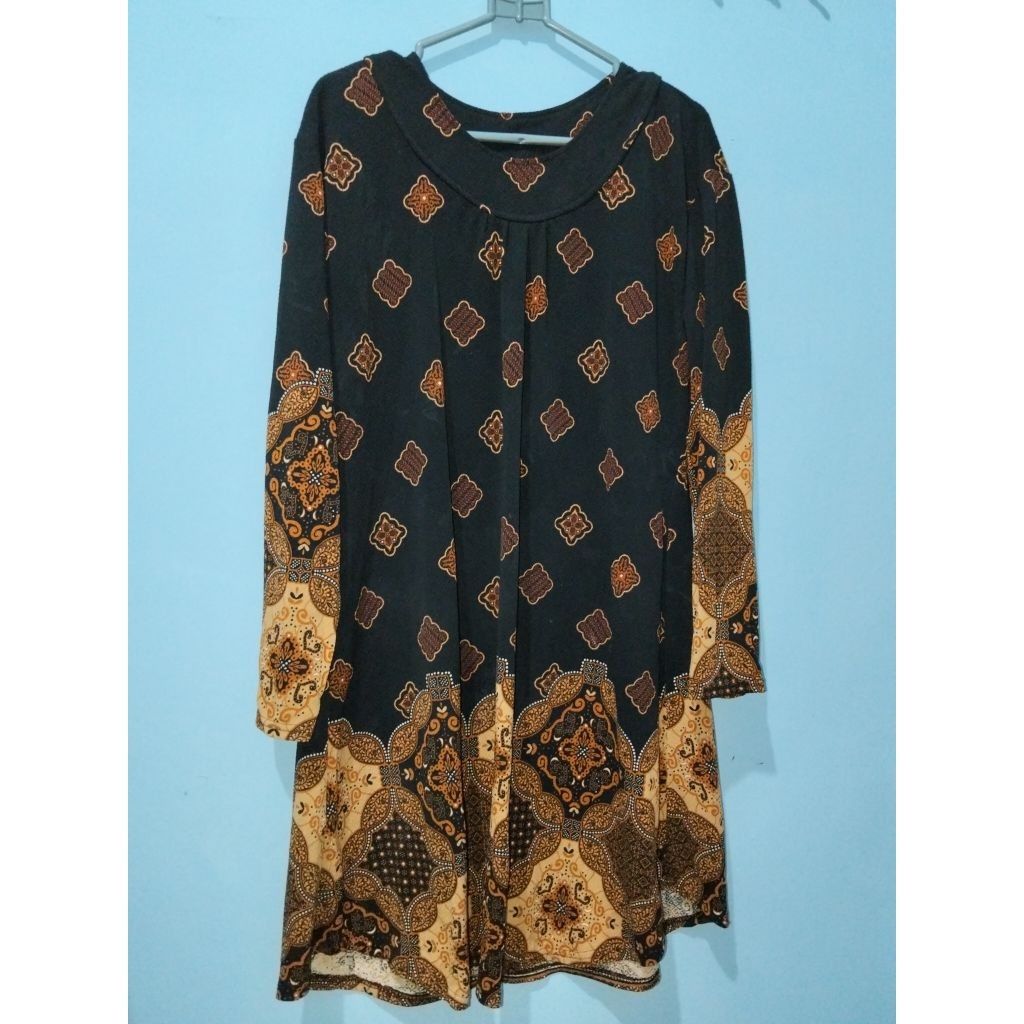 Prelove baju tunik  motif batik