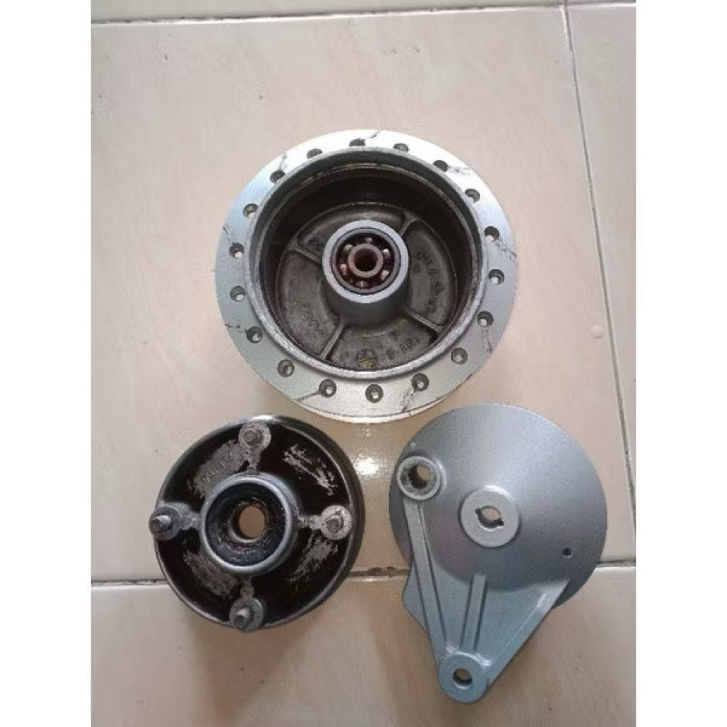 Tromol Belakang Set Komplit Honda Supra Fit New Supra Fit Box Revo Lama Supra X 125 Old Ori