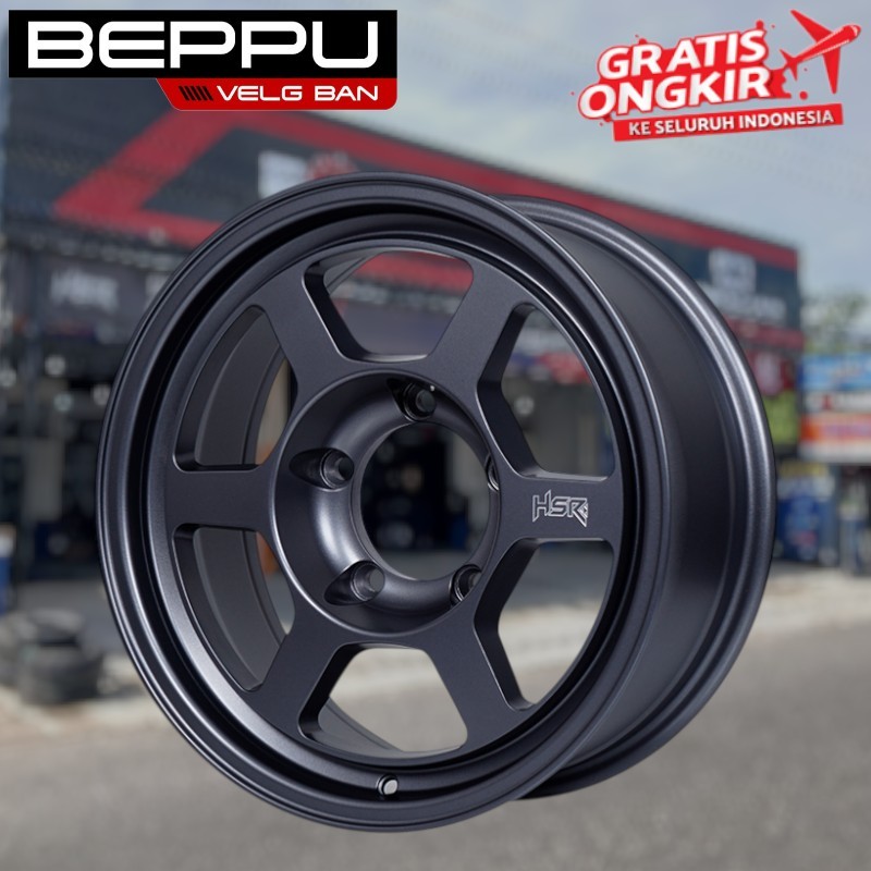 Velg Mobil HSR Tokyo R16 PCD 5x139.7 Ring 16