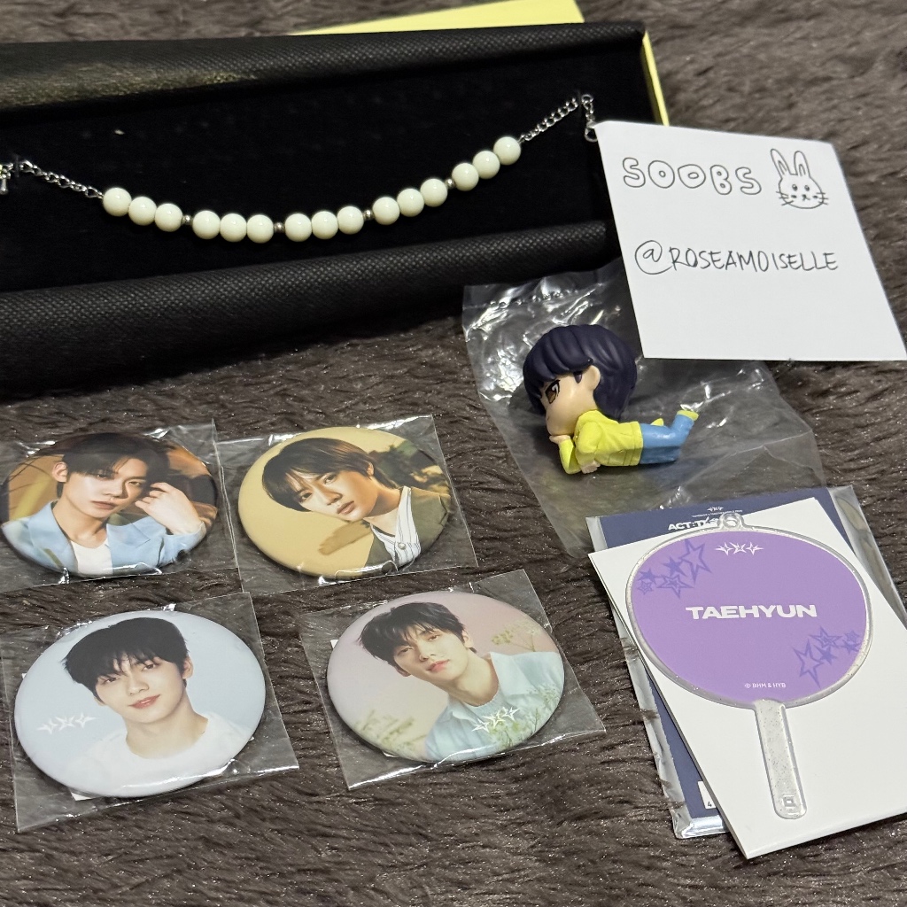 txt concert act boy bracelet, act promise act tomorrow gacha figurine badge pin mini image picket ye