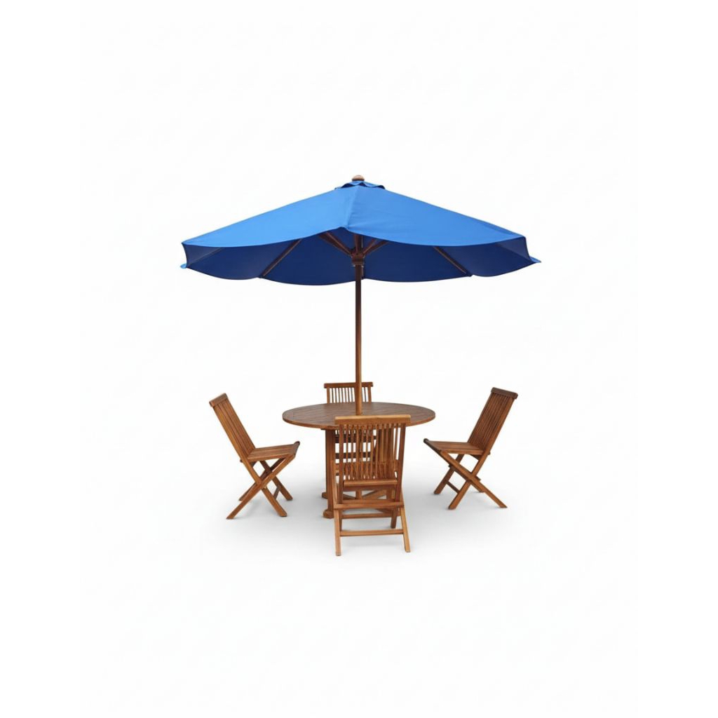 Set Meja Payung Cafe Outdoor Taman Villa dan Resto