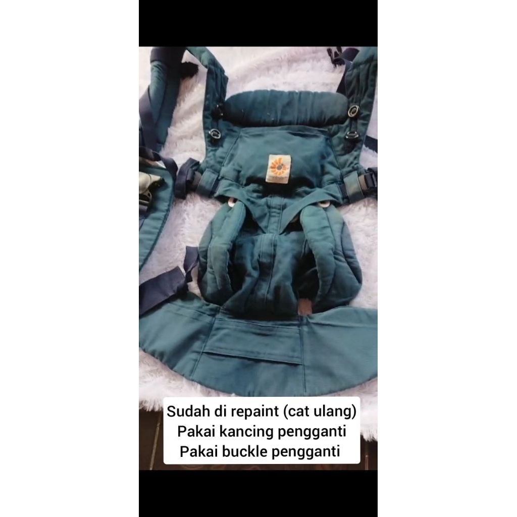 preloved ergobaby omni 360 biru