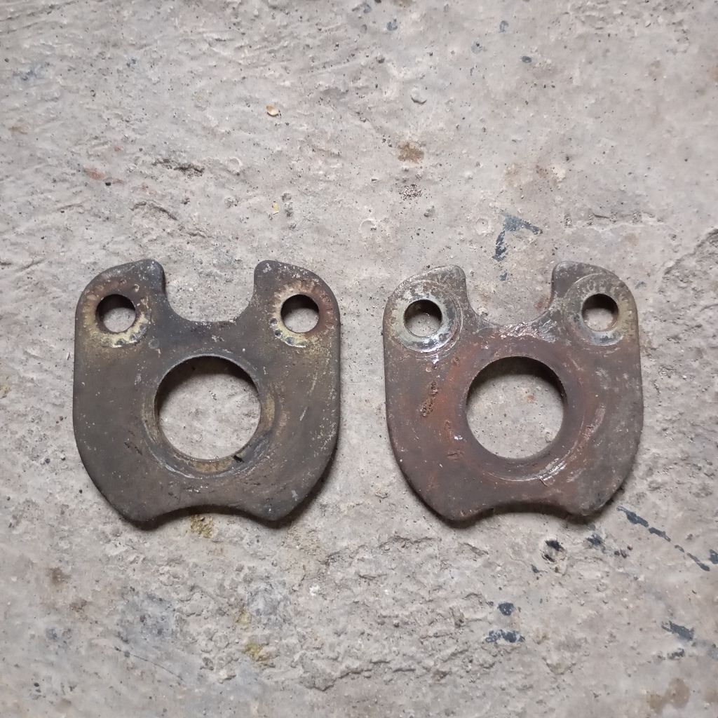 Plat besi pangkon Supercub C700 C800 ori copotan plat dudukan pangkon stang C700 C800 ori copotan