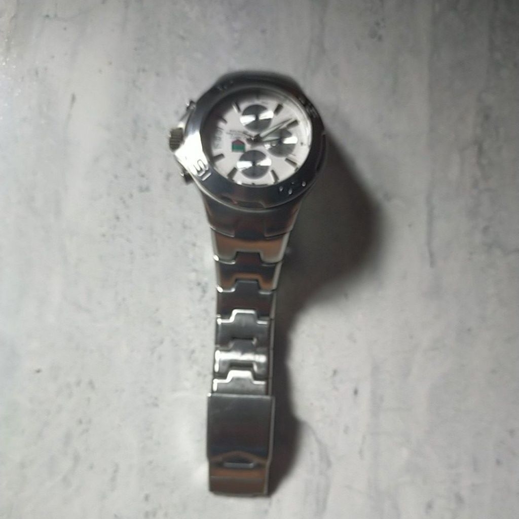 jam tangan pria Tag Heuer stainless steel WH1211-D water resistance 200 meters