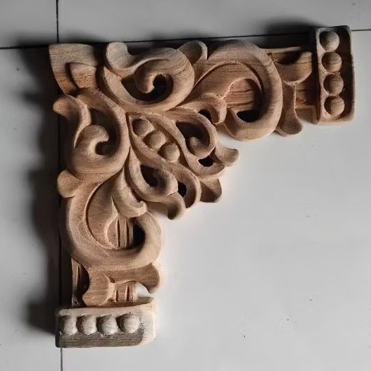 lis sudut ukir | ornamen sudut | ukiran sudut kayu jati