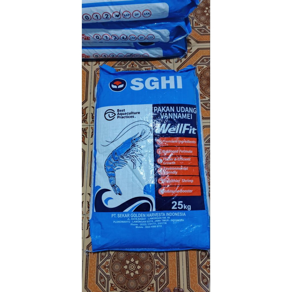 PAKAN UDANG WELFIT PAKAN UDANG VANAME PAKAN IKAN PAKAN TENGGELAM