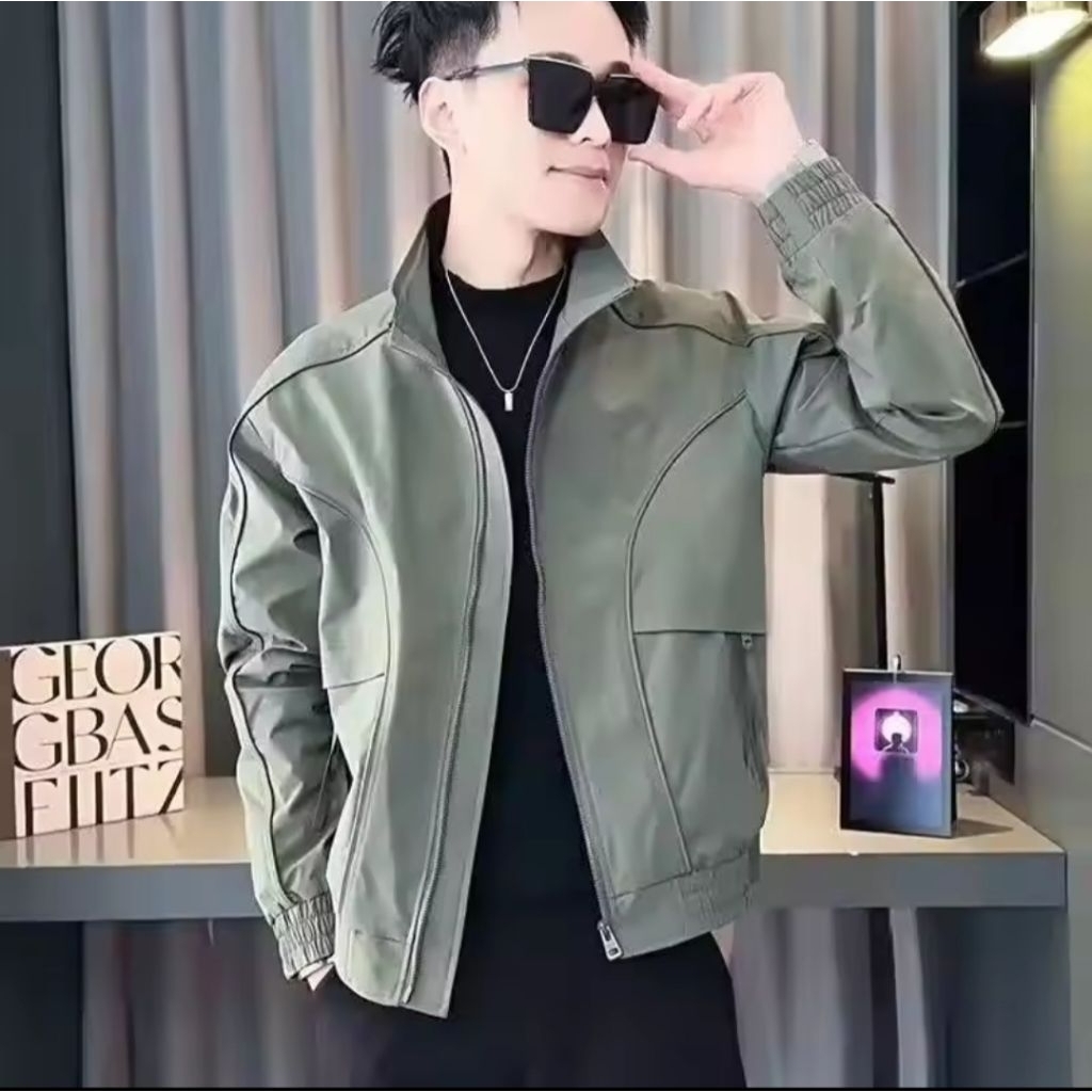 Jacket Men's Springs Autum / Trendy Hipster Outfit / Baseball Coat Men's Casual Top By Hobby Jacket 