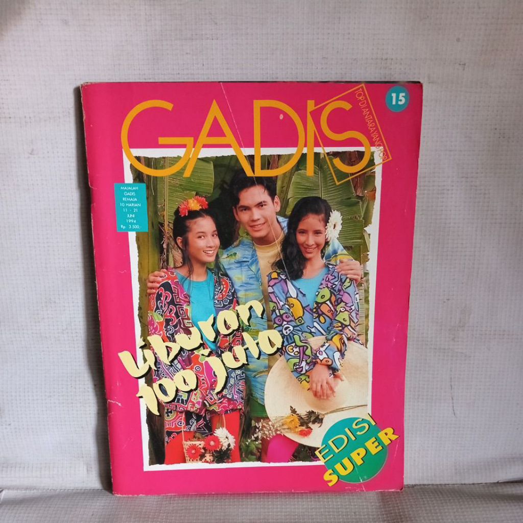 MAJALAH GADIS NO.15 1994