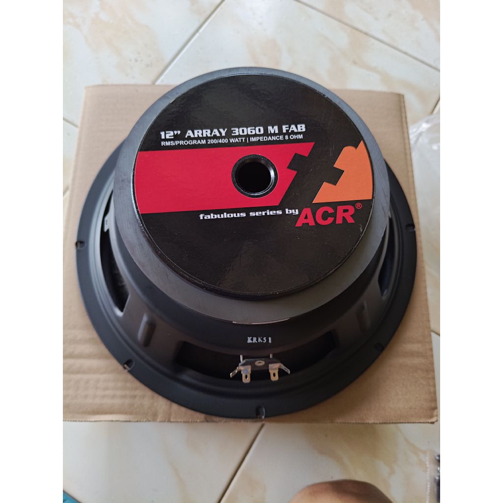 SPEAKER ACR FABOLUS 12" 3060