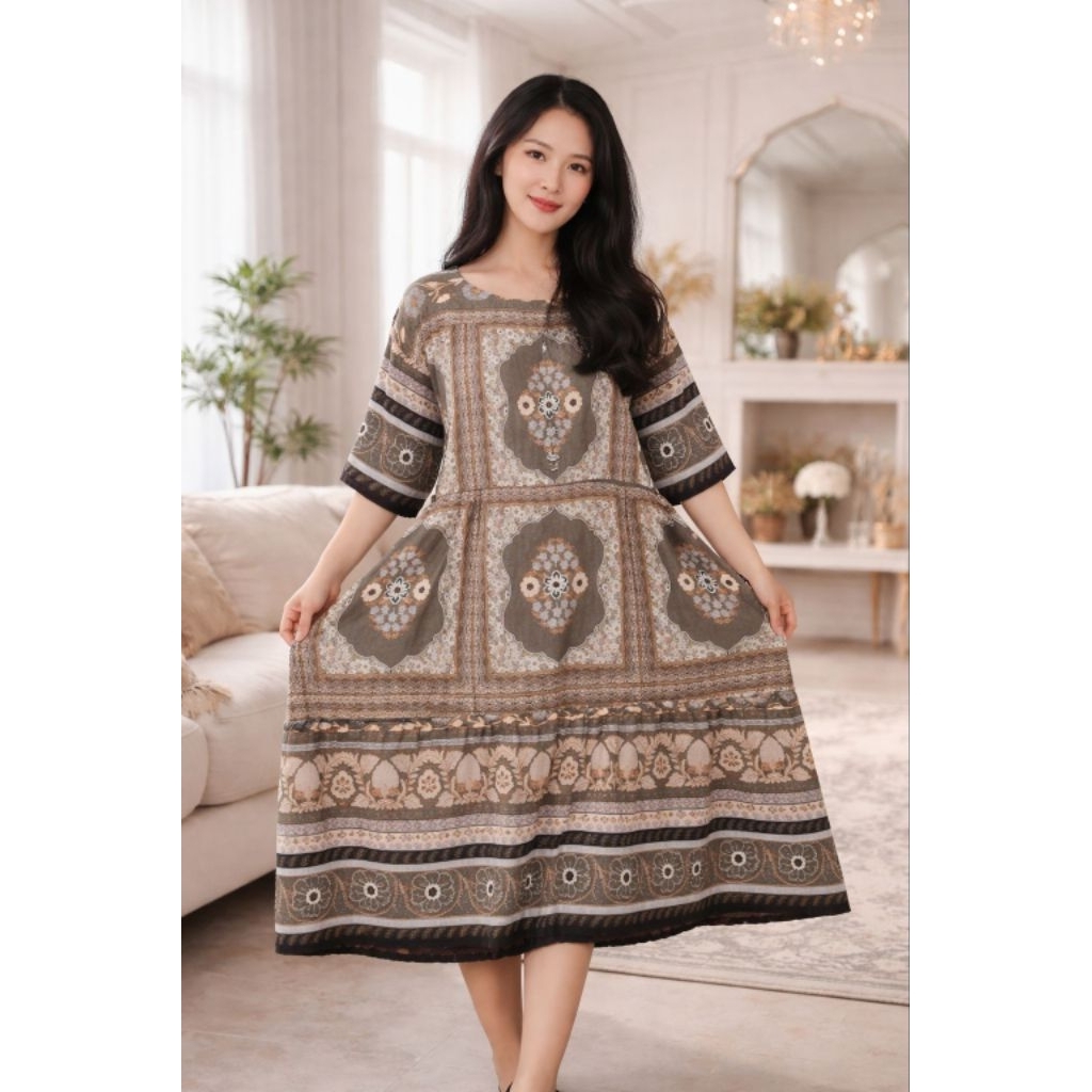 Daster Bunga Kekinian Model Terbaru